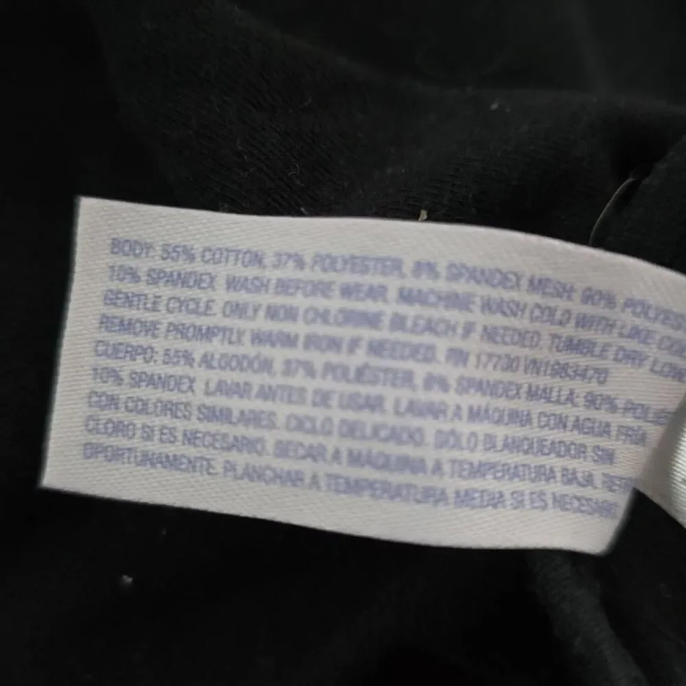 More Than Magic Girl's Size 14/16 Black Cotton Dance Leotard